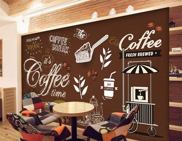 Vẽ Tranh Tường Cafe Chất Lượng Giá Cả Hợp Lý